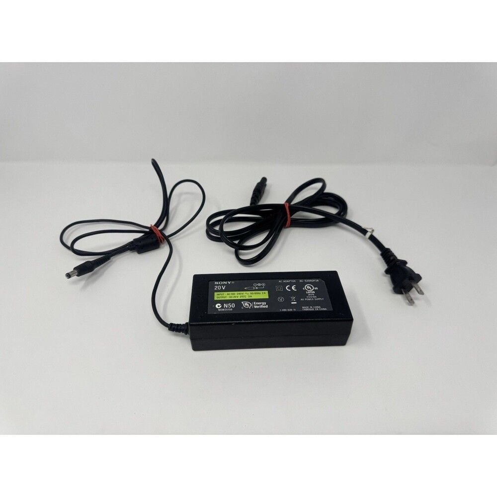 Sony AC-S20RDP3A 20V 3A Genuine OEM Power Adapter Charger N50 AC Adapter